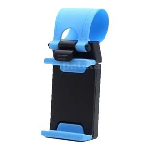 汽车方向盘手机夹 车载手机架 车用便携式中控手机支架在方向盘上