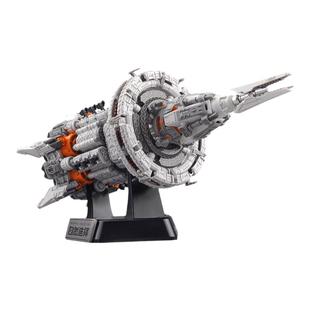 三体周边 战舰自然选择号战舰拼搭积木拼装模型桌面摆件新年礼物