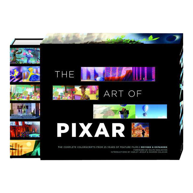 皮克斯的艺术 25周年动画电影完整色彩手稿 英文原版 The Art of Pixar 电影制作 原画设计 英文版 Pixar 进口英语书籍