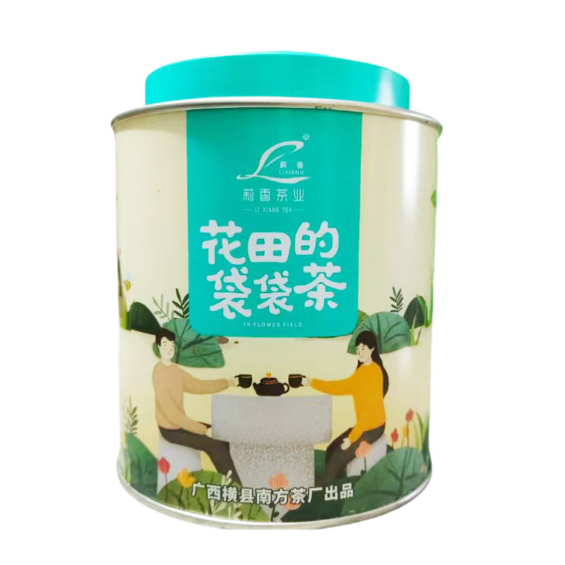 花田的袋袋茶罐装热泡冷泡系列茉莉绿茶/红茶/乌龙茶办公室备用茶