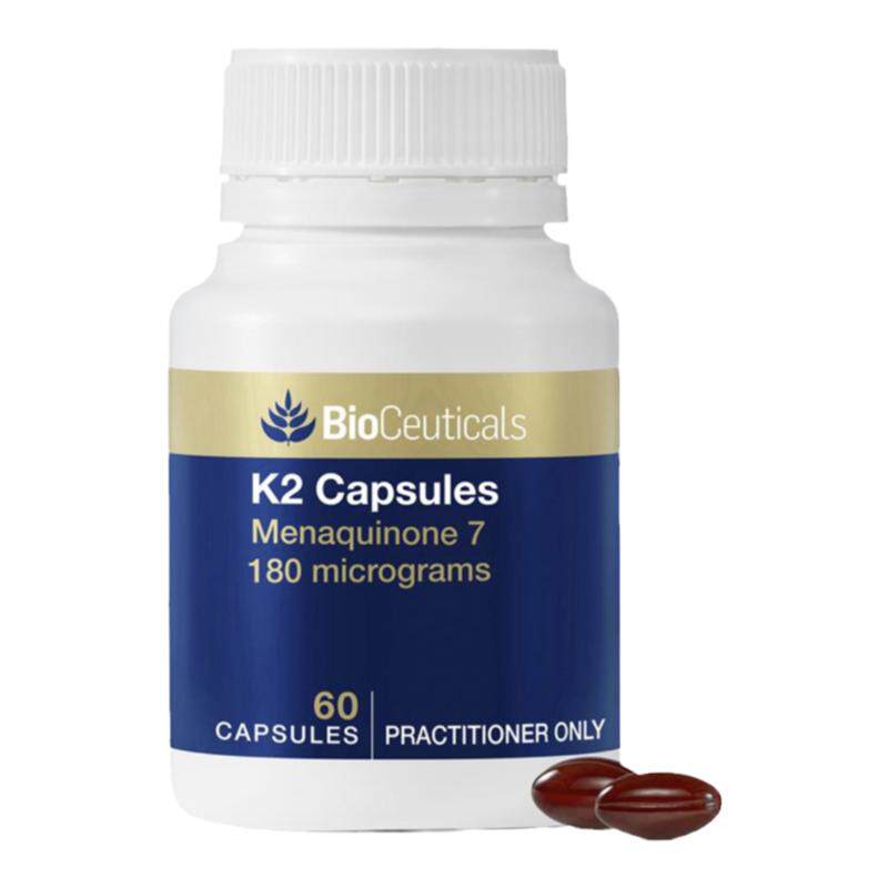 澳洲直邮Bioceuticals土豪维生素k2胶囊MK-7 钙60粒