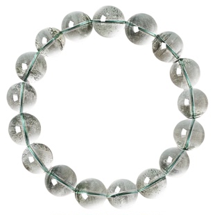 普陀山文创集绿幽灵保真水晶手链五行缺补木手串女生2026年新款马