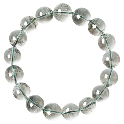 普陀山官方绿幽灵水晶2026年手链