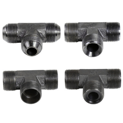 高压油管公制接头外丝三通转换