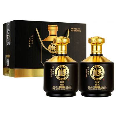 白水杜康500ml52度原浆酒礼盒装
