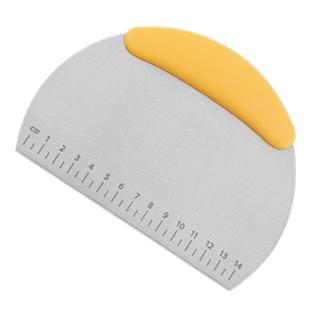 不锈钢肠粉切面刀刮板不粘刮刀带刻度面粉家用馒头手擀面烘焙工具