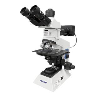 舜宇soptop正置三目金相显微镜BH200MRT测量科研专业纤维切片涂层