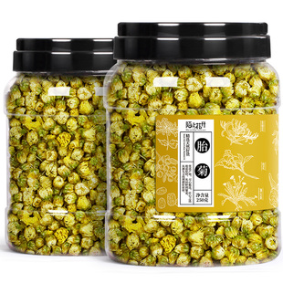 菊花茶胎菊杭白菊凉茶叶花茶干茶正品非特级金银花茶包官方旗舰店