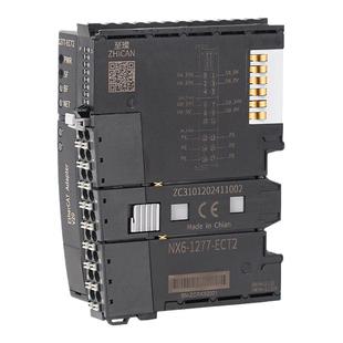 EtherCAT总线IO模块耦合器PLC以太网从站协议互转模拟量数字模块