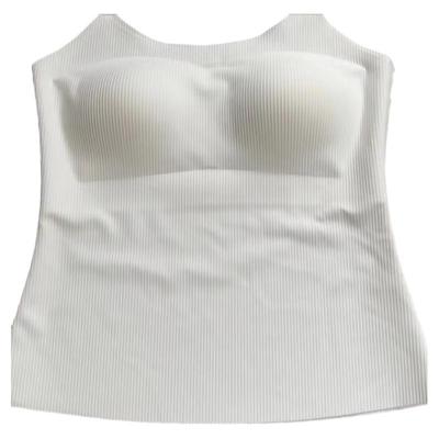 大胸吊带背心收副乳吊带带胸垫