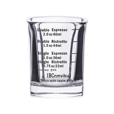 意式浓缩咖啡杯玻璃量杯盎司杯