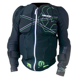 美国DEMON儿童4-6岁滑雪护甲护膝护肘EVA基础防摔骑行运动护具