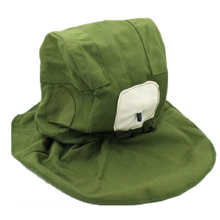 打磨防尘喷砂喷漆通风弯玻璃大头帽防溅风沙头套帽面罩风帽披肩帽