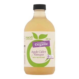 澳洲代购 Macro Organic Apple Cider Vinegar有机苹果醋500ml