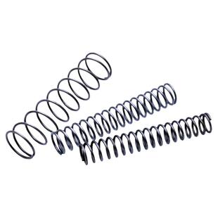 线径2.5mm粗弹簧钢压缩弹簧 Y型 缓冲减震回位黄 长压簧 支持定制