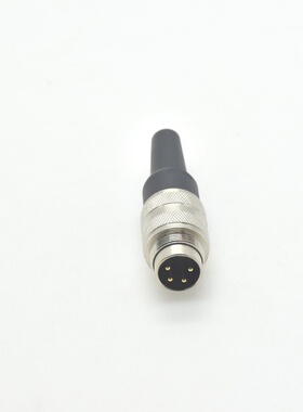 C091A编码器连接器使用M16连接器直式母插头4芯公头航空插头-电源