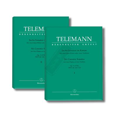 泰勒曼六首经典奏鸣曲TWV40