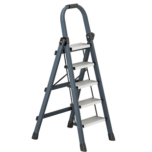 铝合金加厚加粗款人字梯折叠伸缩踏步台阶爬楼家庭用室内小型轻便