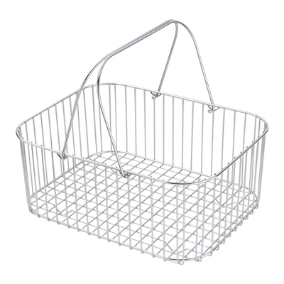 霜山304不锈钢手提篮多功能储物