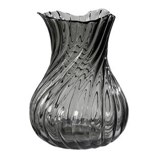 北欧创意简约花瓶玻璃清新透明客厅ins风水养插花桔梗鲜花瓶摆件