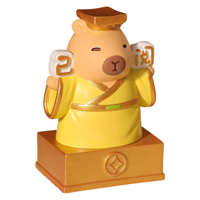 办公室工位趣味实用印章小摆件