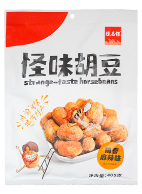 陈昌银怪味胡豆405g休闲炒货零食