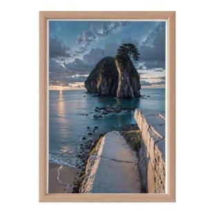 坤坤海景图搞笑山水画鸡你太美装饰蔡徐坤挂画ikun创意桌面摆件画