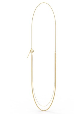 多野阴阳长款项链原创蛇骨链女