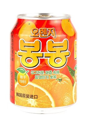 海太韩国进口饮品果汁12罐包邮