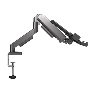 笔记本机械臂支架高度升降俯仰可调左右旋转穿孔夹桌一体显示屏增高底座适用小米红米REDMI Book 14 16英寸