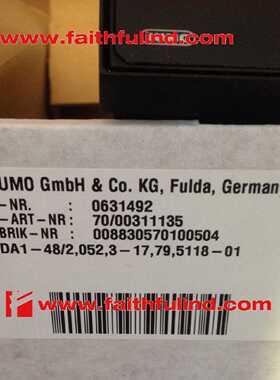 议价Jumo 00311135 久茂压力变送模块 MDA1-48/2,052,3-17,79,511