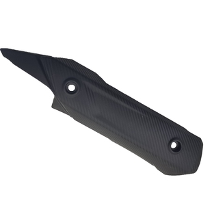 适用新大洲本田RX125裂行排气管护罩SDH125T-31-37消声器外壳盖板