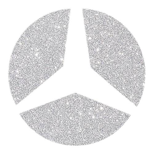 膜登潮代适用奔驰方向盘内饰改装爆闪膜C级E级S级GLC钻闪GLA贴纸