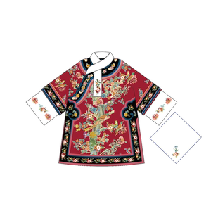 年衣清朝古装格格服女童满族春秋款中式改良旗袍连衣裙汉服中国风