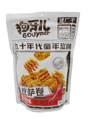 狗牙儿80后锅巴披萨卷