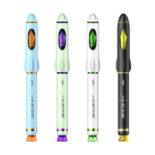 点石制笔火箭时空舱细尖钢笔F尖中小学生专用三年级书法字帖练字硬笔书法非可擦替换墨囊老师推荐用笔DS-7157