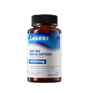 Losoki乐斯可深海鱼油胶囊Omega-3海外旗舰店正品
