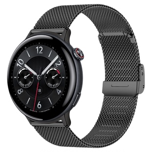 适用于vivowatch5手表表带三珠钢带金属新款iQOOWATCH5腕带智能手表替换带男高级女士iqoowatch5商务运动质感