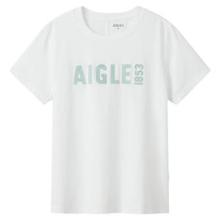 AIGLE艾高女士短袖T恤速干防紫外线户外休闲上衣百搭经典款BZ63