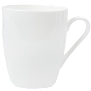 纯白色骨瓷创意陶瓷杯子家用定制办公简约咖啡马克杯喝水奶杯水杯