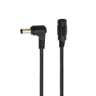 加粗纯铜DC9V12V电源连接线弯头DC5.5*2.1监控路由器公母延长接头