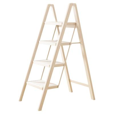 梯子家用折叠伸缩加厚人字梯室内多功能楼梯三四步登高爬梯小梯凳