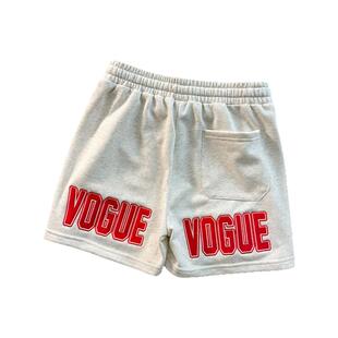 重磅300克毛圈布pu皮质字母刺绣美式运动短裤男篮球裤宽松四分裤