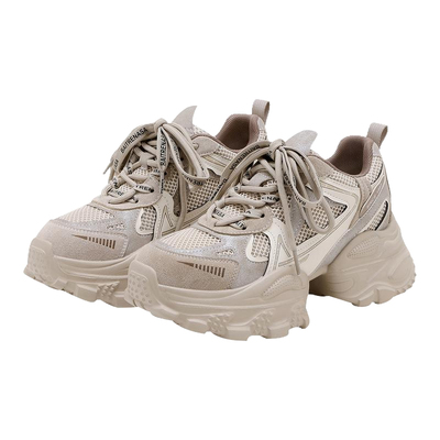 星期六厚底增高圆头老爹鞋