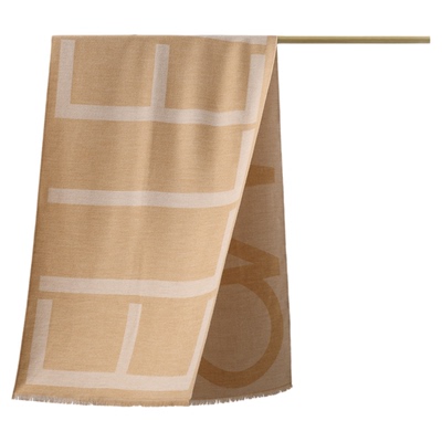 ELLE女士夏季保暖披肩冬款围巾