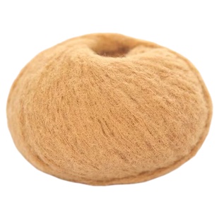 雪妃尔棉花糖毛线慕斯绒绒线泡芙棉手工棒针编织围巾线diy材料包