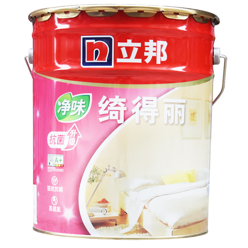 立邦净味内墙乳胶漆家用墙漆油漆