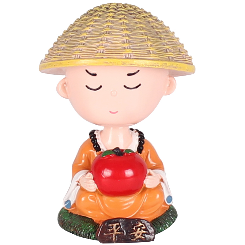 一路平安鹿汽车摆件车载装饰用品
