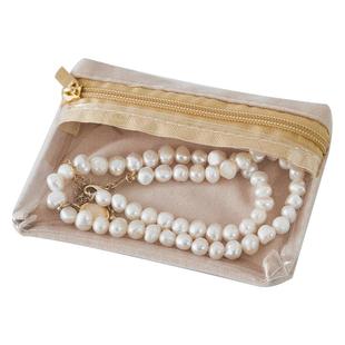 绒布首饰袋旅行小物件耳环饰品项链手串戒指收纳包便携防氧化密封