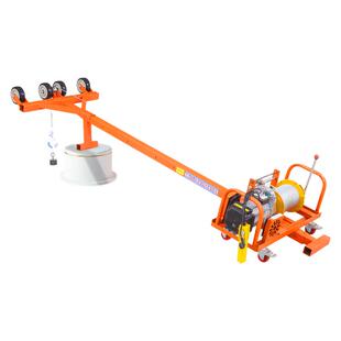 宏工吊机家用220v轻松吊门窗玻璃断桥铝窗户小型吊装升降起重机